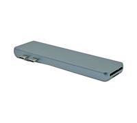 ProXtend 8in1 MultiHub - Station d'accueil - USB-C 3.2 Gen 1 x 2 - HDMI - GigE - pour Apple MacBook Pro (Fin 2016, Mi-2017, Mi-2018, Mi-2019)