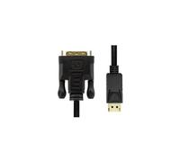 ProXtend - Câble adaptateur - DisplayPort (M) verrouillé pour DVI-D (M) - DisplayPort 1.2 - 3 m - support 1080 p 60 Hz - noir
