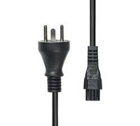 Proxtend câble d'alimentation danois sur c5 2m noir