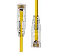 PROXTEND SLIM U/UTP CAT6 LSZH AWG 28 YELLOW 4M