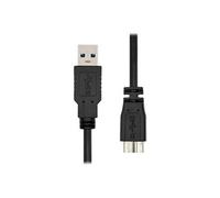 ProXtend - Câble USB - USB type A (M) pour Micro-USB de type B (M) - USB 3.2 Gen 1 - 50 cm - USB Power Delivery (10W) - noir