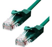 ProXtend - Cordon de raccordement - RJ-45 (M) pour RJ-45 (M) - 7 m - 5.4 mm - UTP - CAT 5e - IEEE 802.3at - moulé, sans crochet, bloqué - vert