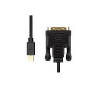 ProXtend Câble Mini DisplayPort vers DVI-D 24+1 - 2 m - Résolution 1080p 60Hz - Connecteur verrouillable
