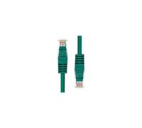 ProXtend - Cordon de raccordement - RJ-45 (M) pour RJ-45 (M) - 1 m - 5.4 mm - UTP - CAT 5e - IEEE 802.3at - moulé, sans crochet, bloqué - vert