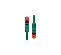 ProXtend - Cordon de raccordement - RJ-45 (M) pour RJ-45 (M) - 15 m - 6 mm - UTP - CAT 6 - sans halogène, sans crochet, bloqué - vert