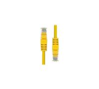 ProXtend - Cordon de raccordement - RJ-45 (M) pour RJ-45 (M) - 2 m - 5.4 mm - UTP - CAT 5e - IEEE 802.3at - moulé, sans crochet, bloqué - jaune