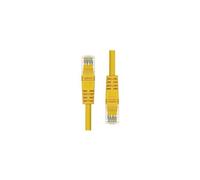 ProXtend - Cordon de raccordement - RJ-45 (M) pour RJ-45 (M) - 20 cm - UTP - CAT 5e - moulé, sans crochet - jaune