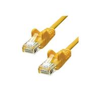ProXtend - Cordon de raccordement - RJ-45 (M) pour RJ-45 (M) - 20 m - UTP - CAT 5e - moulé, sans crochet - jaune