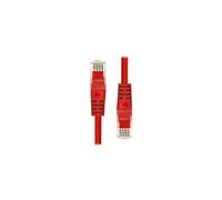ProXtend - Cordon de raccordement - RJ-45 (M) pour RJ-45 (M) - 25 cm - UTP - CAT 5e - moulé, sans crochet - rouge