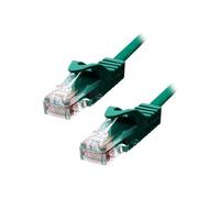ProXtend - Cordon de raccordement - RJ-45 (M) pour RJ-45 (M) - 3 m - 5.4 mm - UTP - CAT 5e - IEEE 802.3at - moulé, sans crochet, bloqué - vert