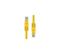 ProXtend - Cordon de raccordement - RJ-45 (M) pour RJ-45 (M) - 3 m - 5.4 mm - UTP - CAT 5e - IEEE 802.3at - moulé, sans crochet, bloqué - jaune