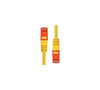 ProXtend - Cordon de raccordement - RJ-45 (M) pour RJ-45 (M) - 3 m - 6 mm - UTP - CAT 6 - sans halogène, sans crochet, bloqué - jaune