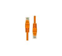 ProXtend - Cordon de raccordement - RJ-45 (M) pour RJ-45 (M) - 3 m - UTP - CAT 5e - moulé, sans crochet - orange