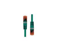 ProXtend - Cordon de raccordement - RJ-45 (M) pour RJ-45 (M) - 30 cm - 5.8 mm - paire torsadée écrantée (F/UTP) - CAT 6 - moulé, sans crochet, bloqué