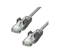 ProXtend - Cordon de raccordement - RJ-45 (M) pour RJ-45 (M) - 30 cm - UTP - CAT 5e - moulé, sans crochet - gris