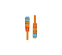 ProXtend - Cordon de raccordement - RJ-45 (M) pour RJ-45 (M) - 50 cm - 6 mm - S/FTP - CAT 6a - IEEE 802.3at - sans halogène, moulé, sans crochet,