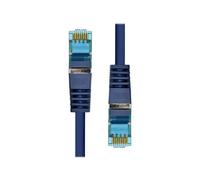 ProXtend - Cordon de raccordement - RJ-45 (M) pour RJ-45 (M) - 50 cm - S/FTP - CAT 6a - sans halogène - bleu