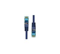 ProXtend - Cordon de raccordement - RJ-45 (M) pour RJ-45 (M) - 50 cm - S/FTP - CAT 6a - sans halogène - bleu