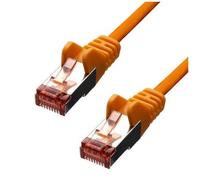 ProXtend - Cordon de raccordement - RJ-45 (M) pour RJ-45 (M) - 7 m - 5.8 mm - paire torsadée écrantée (F/UTP) - CAT 6 - moulé, sans crochet, bloqué - orange