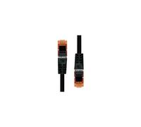 ProXtend - Cordon de raccordement - RJ-45 (M) pour RJ-45 (M) - 7 m - 5.8 mm - paire torsadée écrantée (F/UTP) - CAT 6 - moulé, sans crochet, bloqué - noir
