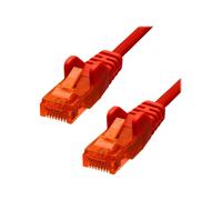 ProXtend - Cordon de raccordement - RJ-45 (M) pour RJ-45 (M) - 7 m - 5 mm - UTP - CAT 6 - IEEE 802.3af - démarré, sans crochet, bloqué - rouge