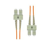 ProXtend - Cordon de raccordement - SC/UPC multimode (M) pour SC/UPC multimode (M) - 5 m - 2 mm - fibre optique - duplex - 125 microns - OM2 - sans halogène - orange