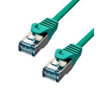 ProXtend - Cordon de raccordement - RJ-45 (M) pour RJ-45 (M) - 15 m - 6 mm - S/FTP - CAT 6a - IEEE 802.3at - sans halogène, moulé, sans crochet,