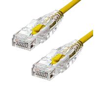 PROXTEND SLIM U/UTP CAT6 LSZH AWG 28 YELLOW 3M