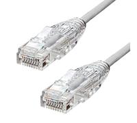 PROXTEND SLIM U/UTP CAT6A LSZH AWG 28 GREY 3M