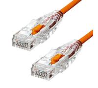 PROXTEND SLIM U/UTP CAT6A LSZH AWG 28 ORANGE 5M