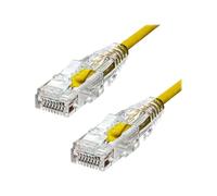 PROXTEND SLIM U/UTP CAT6 LSZH AWG 28 YELLOW 4M