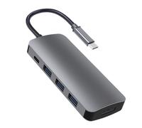 ProXtend USB-C vers 4K HDMI Multi Hub - 60 W - Gris - 3840 x 2160 pixels - 30 Hz