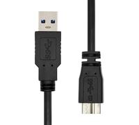 ProXtend USB3AMB-0005 câble USB USB 3.2 Gen 1 (3.1 Gen 1) 0,5 m USB A Micro-USB B Noir