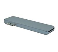 ProXtend USBC-MULTI8-001 Station d'accueil USB 3.2 Gen 1 (3.1 Gen 1) Type-C Gris