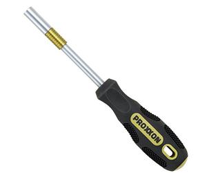 PROXXON 2222282-Destornillador cambio rápido puntas 1/4" 110 mm, Noir