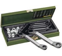 Proxxon Jeu de 6 clés poly-cliquet coudées 2223231 6-19 mm Multicolore