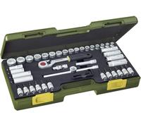 Proxxon Jeu de clés à douilles à cliquet Industrial 23282 – métrique 3/8" (10 mm) 47 pièces