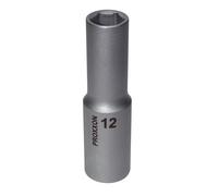 PROXXON 2223357 - Vaso largo hex 1/2" 12 mm