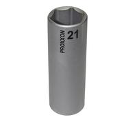 PROXXON 2223365 - Vaso largo hex 1/2" 21 mm