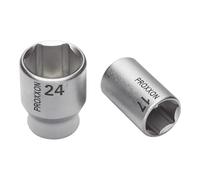 PROXXON 2223406 - Vaso corto hex 1/2" 11 mm
