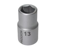 PROXXON 2223410 - Vaso corto hex 1/2" 13 mm