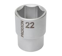 PROXXON 2223422 - Vaso corto hex 1/2" 22 mm
