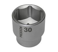 PROXXON 2223428 - Vaso corto hex 1/2" 30 mm