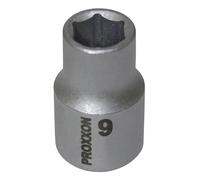 PROXXON 2223506 - Vaso corto hex 3/8" 9 mm