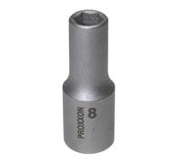 PROXXON 2223532 - Vaso largo hex 3/8" 8 mm