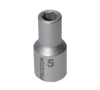 PROXXON 2223712 - Vaso corto hex 1/4" 5 mm