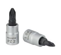 Proxxon Embout Pozidrive 1/4" argenté PZ 1