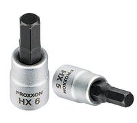 Proxxon Douille 1/4" 2223749 + pointe Allen 6,0 mm argent/vert