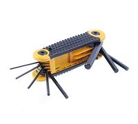 PROXXON 2223956 - Juego 9 llaves navaja allen hx 1.5-8.0 mm