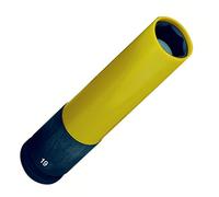 PROXXON 2223974 - Douille à Chocs longue 1/2 "19 mm (130 mm) Argent/Vert